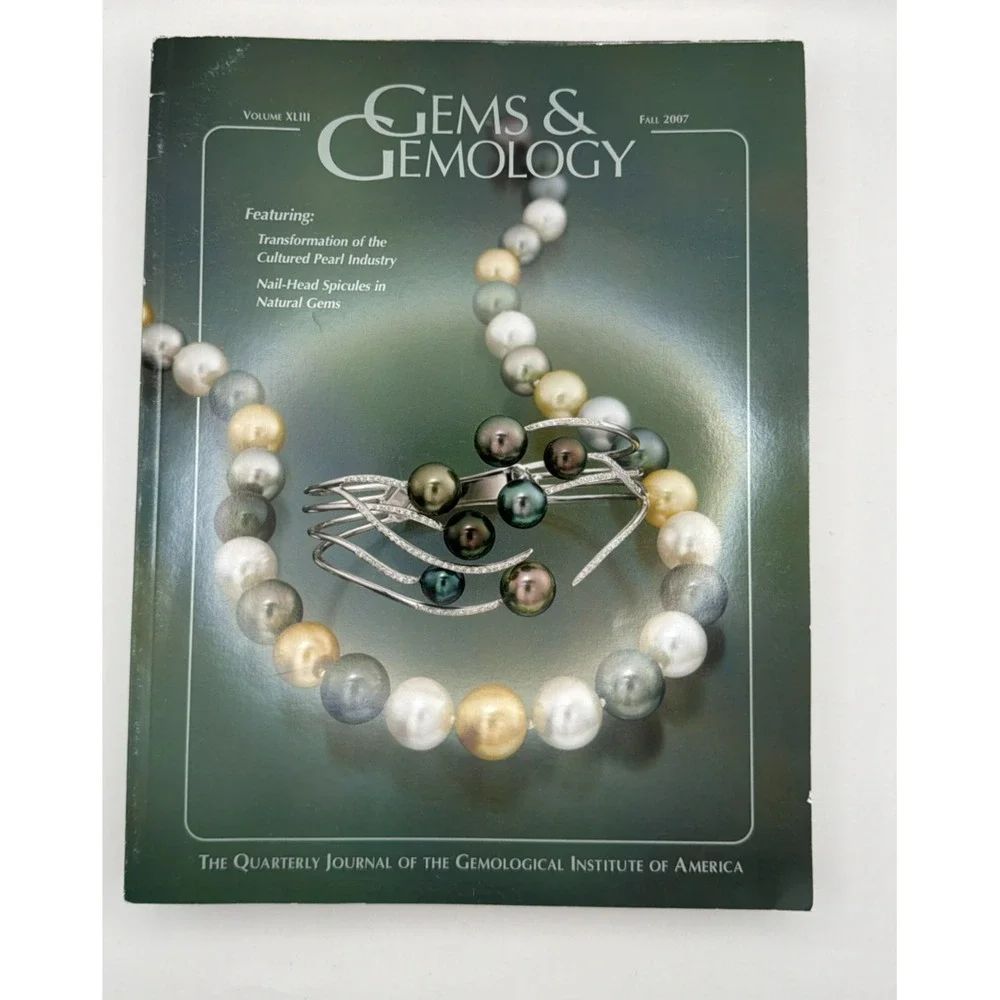 GIA Gems & Gemology Magazine Lot 11 Issues 2003-2008 Diamonds Pearls Jewelry